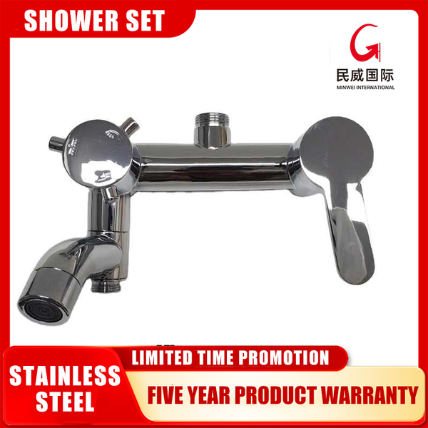 m Wall-Mounted Shower Set Modern Style Chrome Faucets & Mixer Taps Stainless Steel Bathroom Shower Combination-mv381 - Beijing Minwei International Technology Co., Ltd.