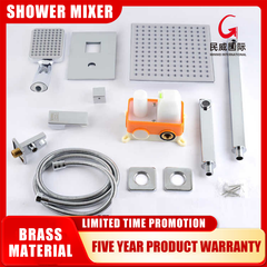 Brass Modern Discount Price Sink Mixer Copper Design Waterfall Shower Bathroom Faucet-MV1309-A - Beijing Minwei International Technology Co., Ltd.