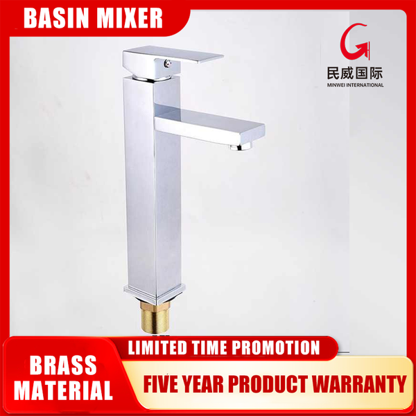 mv1302-d 1055G Brass Hand Wash Sink Washbasin Single Hole Single Lever Tap for Luxury Bathroom Basin Faucet White - Beijing Minwei International Technology Co., Ltd.