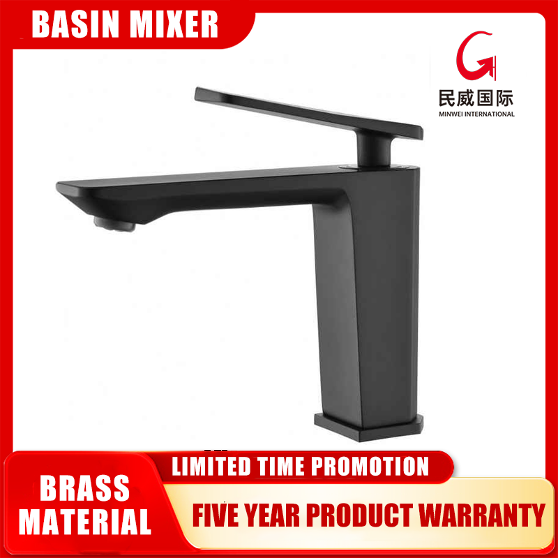 Mv0402 Single-Handle Stainless Steel Sink Mixer Faucet Contemporary Design Tall Vanity Faucet for Wash Basin for Bathroom Use - Beijing Minwei International Technology Co., Ltd.