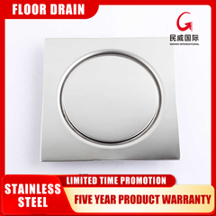 15*15cm Wash Cheap Insert Stainless Steel Square Clean Room White Floor Drain-mv1401-mv1404 - Beijing Minwei International Technology Co., Ltd.