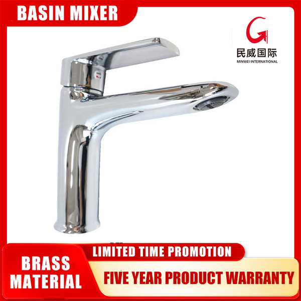 OS2032 Brass Wash Basin Faucet Mixer Parts With Flosser Washer on the Counter for Hotel Washroom Basin Faucet Mixer Parts - Beijing Minwei International Technology Co., Ltd.