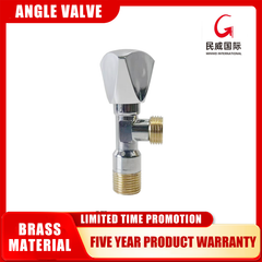 Customizable OEM Hot Sale Chrome 1/2'' Angle Valve for Toilet - Tailored to Your Needs - Beijing Minwei International Technology Co., Ltd.