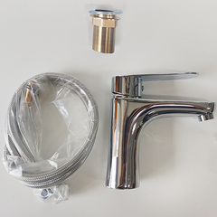 mv8313 Minwei Single Hole Bathroom Faucet Single Handle Bathroom Sink Faucet Brushed Nickel Brass Basin Mixer Tap - Beijing Minwei International Technology Co., Ltd.