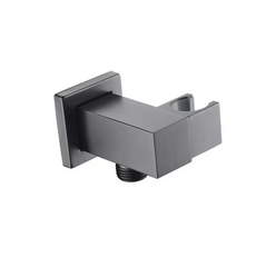 Modern Single-Handle Round Shape Brass Shower Bracket Brushed Gold Finish with ABS Water Inlet Plastic Material for Hotels-mv928 - Beijing Minwei International Technology Co., Ltd.