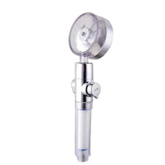 Bathroom Spa ABS Adjustable 360 Degree Spinning Removable Propeller Fan Filtering Shower Head-MV-058 - Beijing Minwei International Technology Co., Ltd.