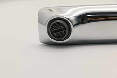 Silver basin faucet