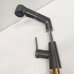 Minwei Luxury Polished Thermostatic Pull-Out Kitchen Faucet with 360-Degree Rotation for Widespread Sanitary Ware-mv8704 - Beijing Minwei International Technology Co., Ltd.