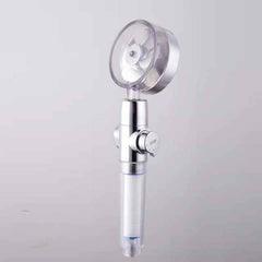 Bathroom Spa ABS Adjustable 360 Degree Spinning Removable Propeller Fan Filtering Shower Head-MV-058 - Beijing Minwei International Technology Co., Ltd.