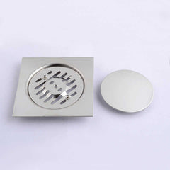 15*15cm Wash Cheap Insert Stainless Steel Square Clean Room White Floor Drain-mv1401-mv1404 - Beijing Minwei International Technology Co., Ltd.