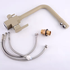 MV1805 Minwei Traditional Style Cold Water Basin Faucet Mixer Dual Handle With 3 Holes for Installation Classic Face Wash Basin Bathtub - Beijing Minwei International Technology Co., Ltd.