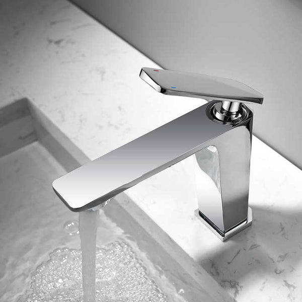 MV0402-A Minwei Faucet 1130g Chrome Handle Smart Wash Hot and Cold Brass Bathroom Save Water Basin Faucet - Beijing Minwei International Technology Co., Ltd.