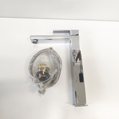mv4735 Minwei Brass Thickened Faucets Hand Wash Sink Washbasin Single Hole Single Lever Tap for Luxury Bathroom Basin Faucet - Beijing Minwei International Technology Co., Ltd.