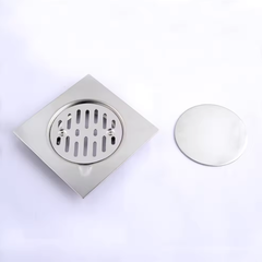 10*10cm Square Angle Shower Industrial Cheap Kitchen Durable Stainless Steel Bathroom Floor Drain-MV1401-mv1404 - Beijing Minwei International Technology Co., Ltd.