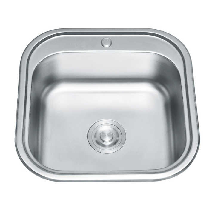 Single hole sink