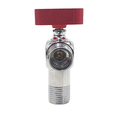 Minwei Angle Valve Hot and Cold Water Ball Valve Core Large Flow Through Switch Gas Water Heater Water Valve - Beijing Minwei International Technology Co., Ltd.