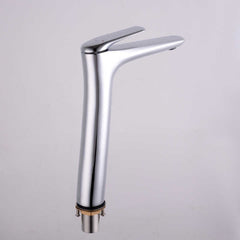 Brass high basin faucet