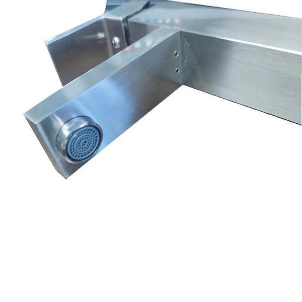 OS2332 Chrome Waterfall Sell One Handle Sanitary Ware Single Handle Hand Brass Wash Basin Faucet for Bathroom Sink - Beijing Minwei International Technology Co., Ltd.