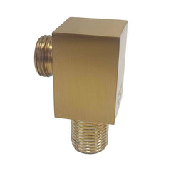 Water Outlet Shower Elbow Single-Handle Brushed Gold Bathroom Hardware Rain Spray Wall-Mounted Brass Chrome Shower Hose Elbow-mv926 - Beijing Minwei International Technology Co., Ltd.