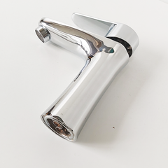 mv8301 Brushed Nickel Single Handle Bathroom Faucet - Stainless Steel, Deck Mount RV Mixer Tap for Lavatory Vanity Sink - Beijing Minwei International Technology Co., Ltd.