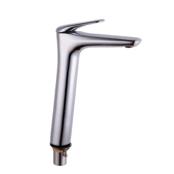 Brass high basin faucet