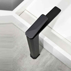 Mv0402 Single-Handle Stainless Steel Sink Mixer Faucet Contemporary Design Tall Vanity Faucet for Wash Basin for Bathroom Use - Beijing Minwei International Technology Co., Ltd.