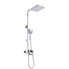 Minwei 1880g Ladle Copper Low Price Shower Set Bath Deck Mounted Bath Tub Mixer Set Brass Body Faucet-MV305S - Beijing Minwei International Technology Co., Ltd.