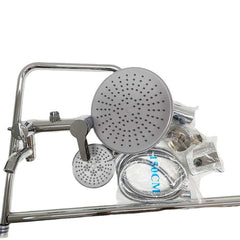 m Wall-Mounted Shower Set Modern Style Chrome Faucets & Mixer Taps Stainless Steel Bathroom Shower Combination-mv381 - Beijing Minwei International Technology Co., Ltd.