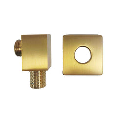Water Outlet Shower Elbow Single-Handle Brushed Gold Bathroom Hardware Rain Spray Wall-Mounted Brass Chrome Shower Hose Elbow-mv926 - Beijing Minwei International Technology Co., Ltd.