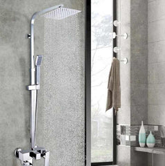 Kaiping Durable Black Ladle Copper Low Price Rain Shower Set Bath Deck Mounted Bath Tub Mixer Set Brass Body Faucet-MV1308-B - Beijing Minwei International Technology Co., Ltd.