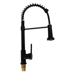 Black Rotating kitchen Faucet