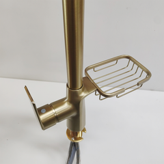 Pull Down Kitchen faucet gold