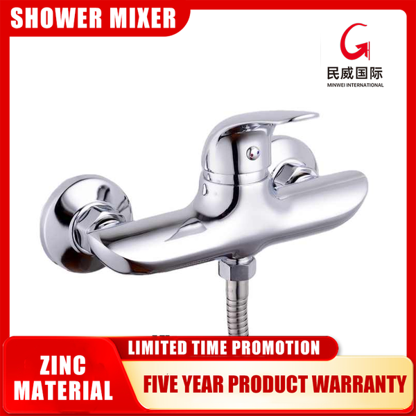 Bathtub Faucet Minwei High-Quality Chromed Dual-Handle Shower Mixer Zinc, Ideal for Home Use - MV15303 - Beijing Minwei International Technology Co., Ltd.