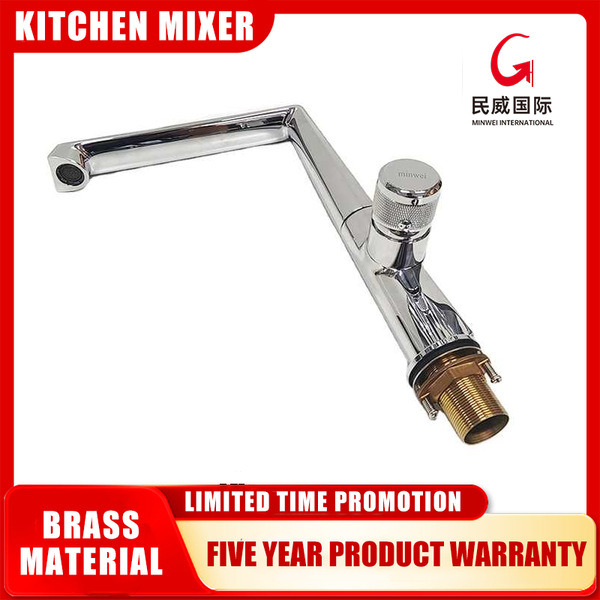 Minwei Kitchen Faucet Brass Material 360° Rotating Handle Thermostatic Tap Multi-Directional Handle Movement-mv02351 - Beijing Minwei International Technology Co., Ltd.