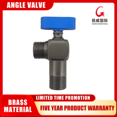 Minwei Hot and Cold Water Big Flow Ball Core Brass Angle Valve for Bathroom Toilet Water Stop Valve - Beijing Minwei International Technology Co., Ltd.