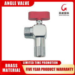 Minwei Angle Valve Hot and Cold Water Ball Valve Core Large Flow Through Switch Gas Water Heater Water Valve - Beijing Minwei International Technology Co., Ltd.