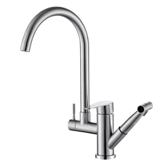 Sprayer Spring Bar Sink Pull Out Kitchen Faucet and Commercial Spay Rinse Faucet