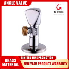 Minwei Angle Valves Brass Body Chrome Best Price Best Quality OEM Style Brass Valves - Beijing Minwei International Technology Co., Ltd.