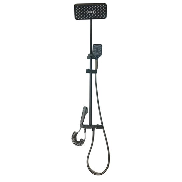 Gun grey shower set