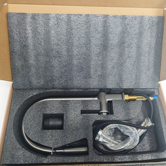 Minwei Modern Nickle Pull Down Brass Kitchen Faucet With 360 Rotation and Smart Mixer for Included Hot and Cold Water Hose-mv4736 - Beijing Minwei International Technology Co., Ltd.