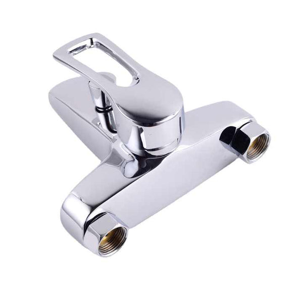 Bath Faucet Minwei Single & Dual Handle Wall Mounted System Brass Body Chrome Finish - MV18011 - Beijing Minwei International Technology Co., Ltd.