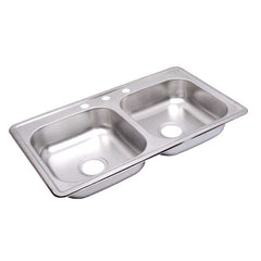 Double bowl sink
