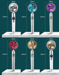 Minwei 2025 Hot Selling Massage Propeller Handheld Shower Head With Fan High Pressure Shower Head Bath Sprinkler Water Tap-mv-054 - Beijing Minwei International Technology Co., Ltd.