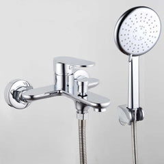 Bathroom Shower Set Shower Faucet Minwei Brass Chrome Modern Contemporary Hot Cold Water Mixer - MV01230 - Beijing Minwei International Technology Co., Ltd.