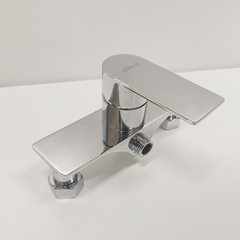 Shower Faucet Minwei Rectangular Brass Chrome Finish Wall-Mounted Bathroom Mixer Brass Valve - MV02030 - Beijing Minwei International Technology Co., Ltd.