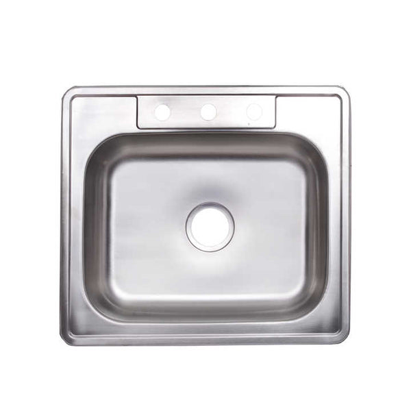 Single bowl sink