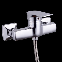 Shower Faucet Mixer Minwei Modern Single-Handle Chrome-Polished Brass Bath Tub Set Guaranteed Quality Economical Price - MV1435 - Beijing Minwei International Technology Co., Ltd.