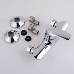 Bathtub Faucet Minwei High-Quality Chromed Dual-Handle Shower Mixer Zinc, Ideal for Home Use - MV15303 - Beijing Minwei International Technology Co., Ltd.