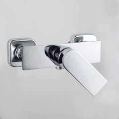 Bathroom Shower Set Minwei High Quality Brass Chrome Rain Shower Faucet Cubicle Curtain Faucet Set - MV01140 - Beijing Minwei International Technology Co., Ltd.