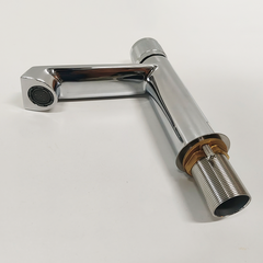 MV02210 Minwei Basin Faucet Brass Chrome Finish Round Top Handle Irregular 360° Rotating Single Hole Tap - Beijing Minwei International Technology Co., Ltd.